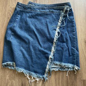Vintage denim skirt